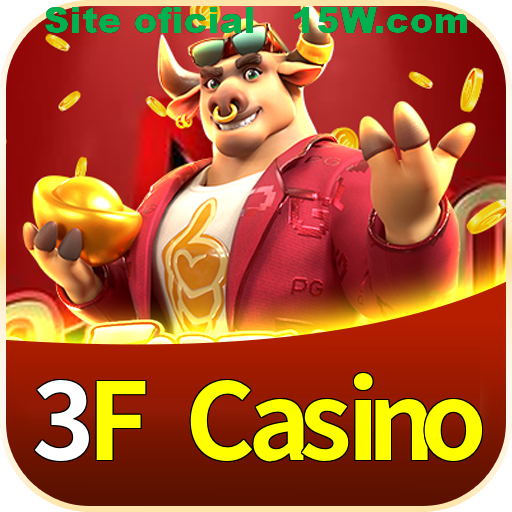 Imagem promocional da 3F Casino mostrando a plataforma e suas vantagens